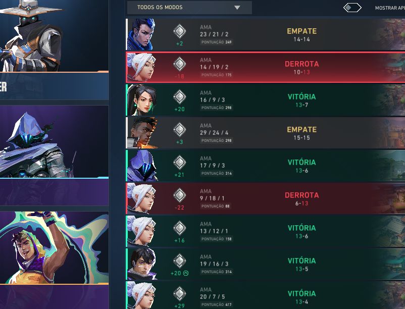 Conta valorant smurf com skins phantom pinaculo