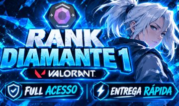 CONTA VALORANT FULL ACESSO | RANK DIAMANTE 1 | ENTREGA RÁPIDA