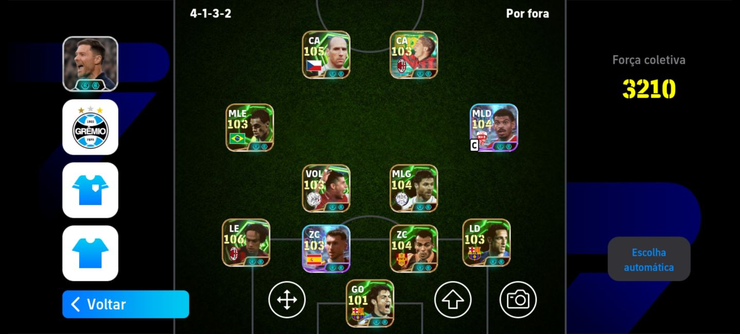 CONTA DE EFOOTBALL INSANA 3210