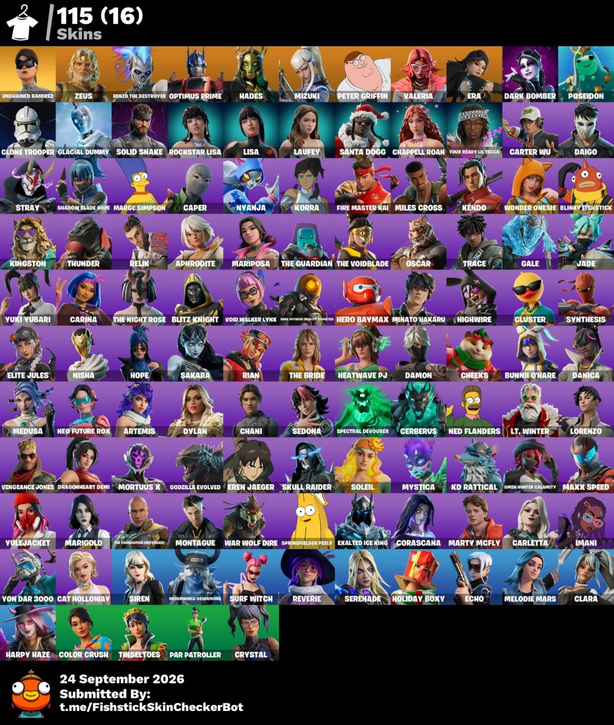 CONTA FORTNITE TRYHARD BALANCIAGA + MACHADO DOCE 100+SKINS 40+ JOGOS NA EPIC