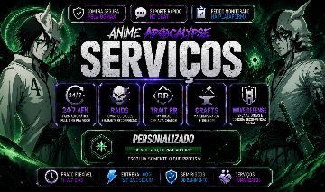 [CLT] Anime Apocalypse | Serviços | SUPER PROMOÇÃO! [ATT: ULQUIORRA]