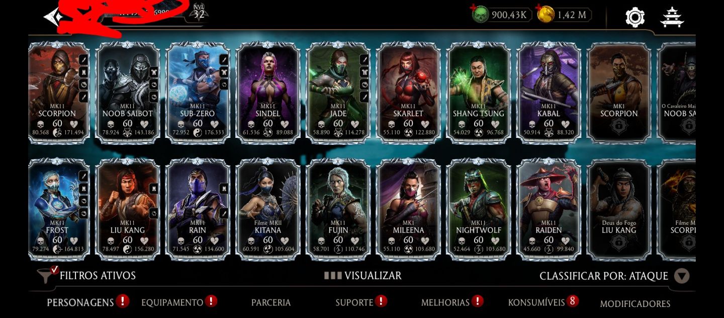 Mortal Kombat Full , personagens