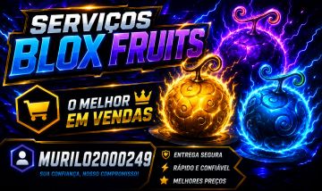 Serviços De Blox Fruits Melhor Preço [Não É Conta]