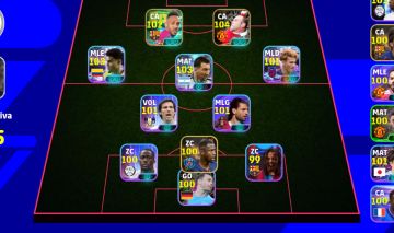 Time completo com 1250 moedas ( Android ) / só Konami id 3130 de força