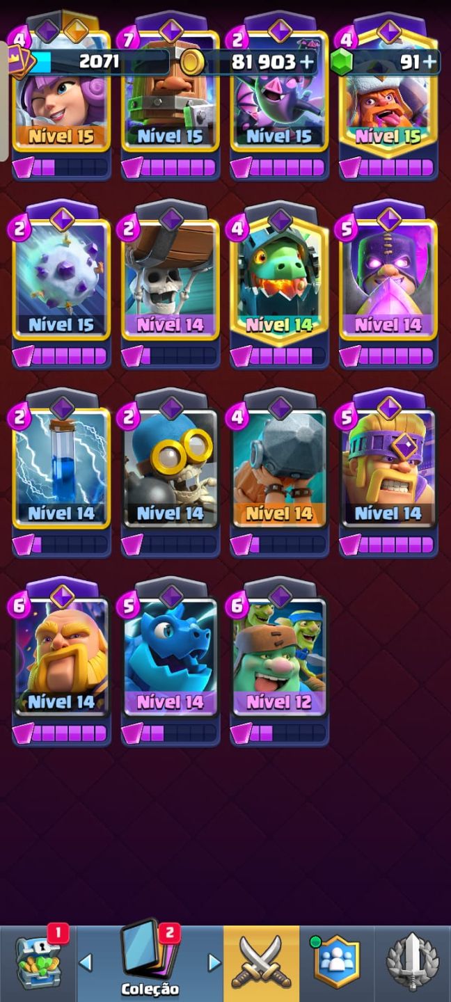 Clash Royale 6 Anos | Rei Max | 48 Max | 31 Evo | 11 Campeões | Pass