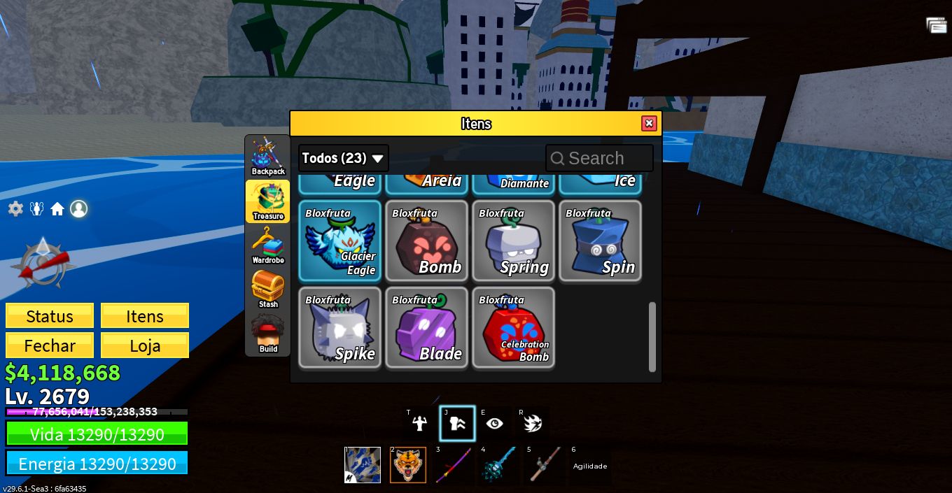 BLOX FRUITS | LVL 2679 | GODHUMAN + SOUL GUITAR | SKINS LIMITADAS