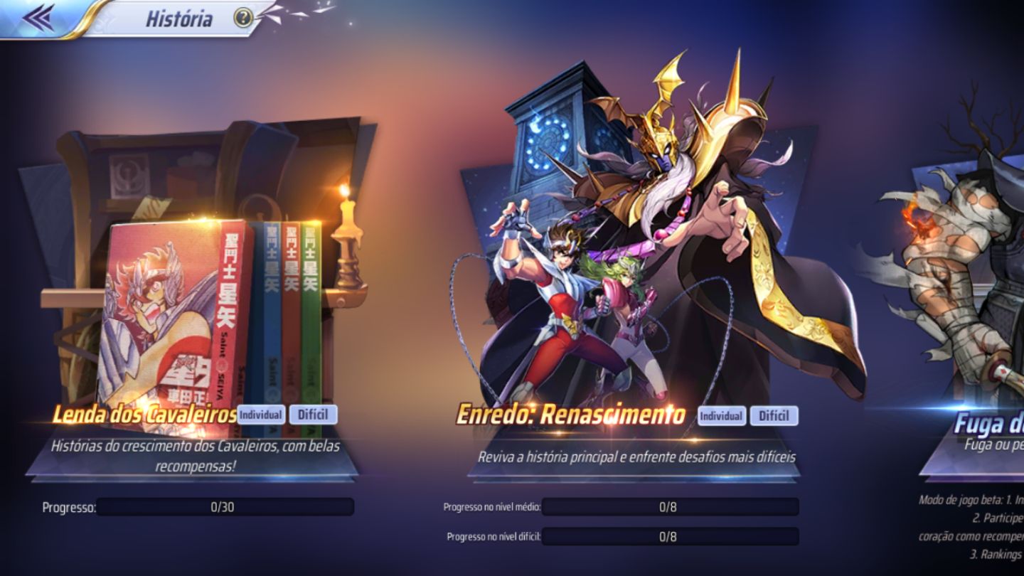 A150 Mystoria/ El Cid / Hypnos / Nebulosa / Kanon de Gemeos/ Suikyo /outros