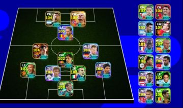 Conta efotball com halland big time, Pedri bigtime etc