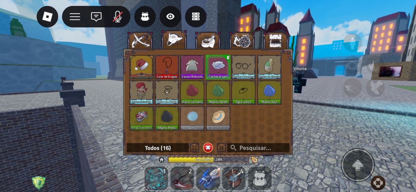 Conta de blox fruits e King legacy