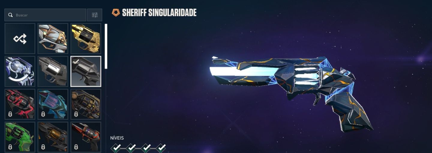 Conta valorant muitas skins de vandal + facas + champions 2025