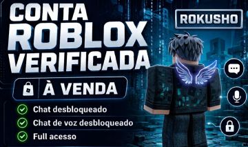 Conta Roblox com Verificação de Idade 18-25