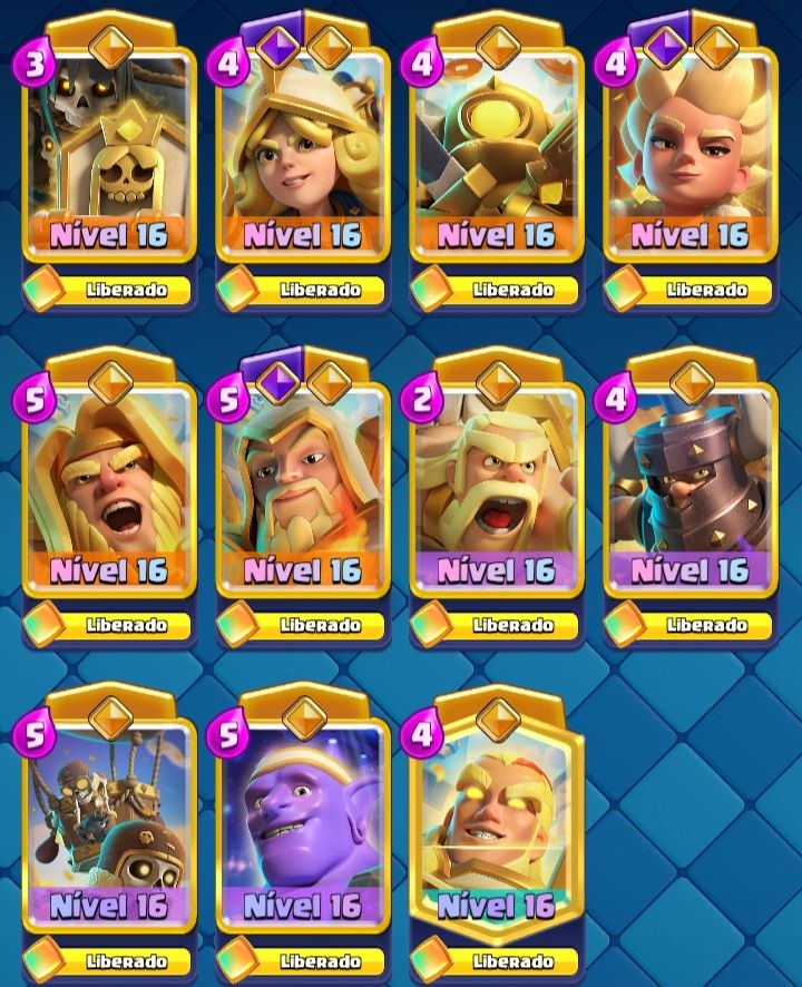 Conta Clash Royale | 5 anos de conta | Full level