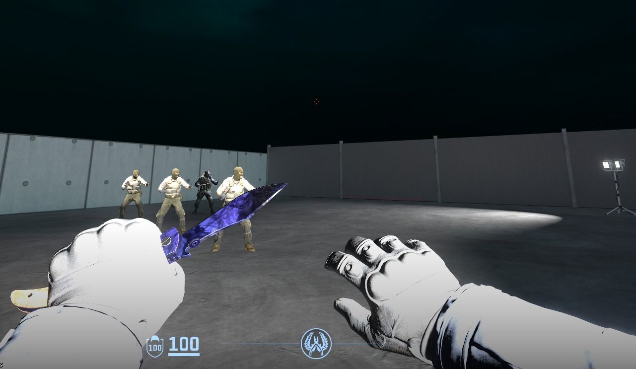 Faca csgo Navaja Doppler