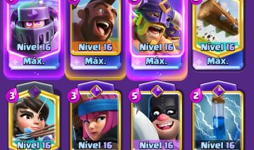 Conta Clash royale nível 16 com várias cartas full