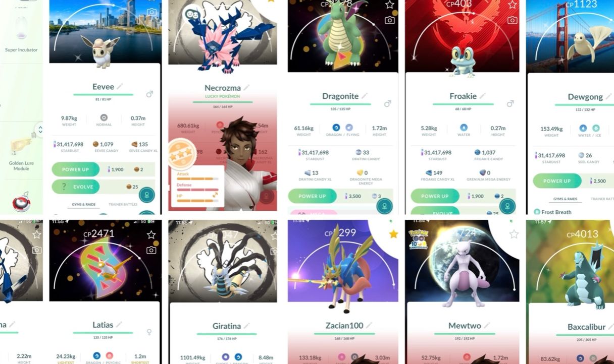 CONTA LVL 70 POKEMON GO