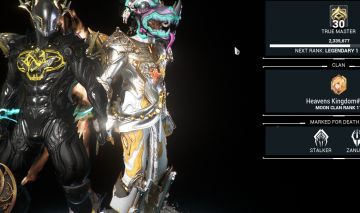 Conta warframe mr 30 prime e armas meta conteudo end game