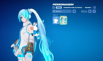 Conta Fortnite Full Acesso | Snow Hatsune Miku + jogos epic