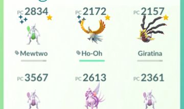 Conta pokémon go com 18 lendários