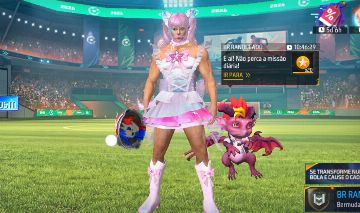 Conta nvl15 com skin Essa Fadinha