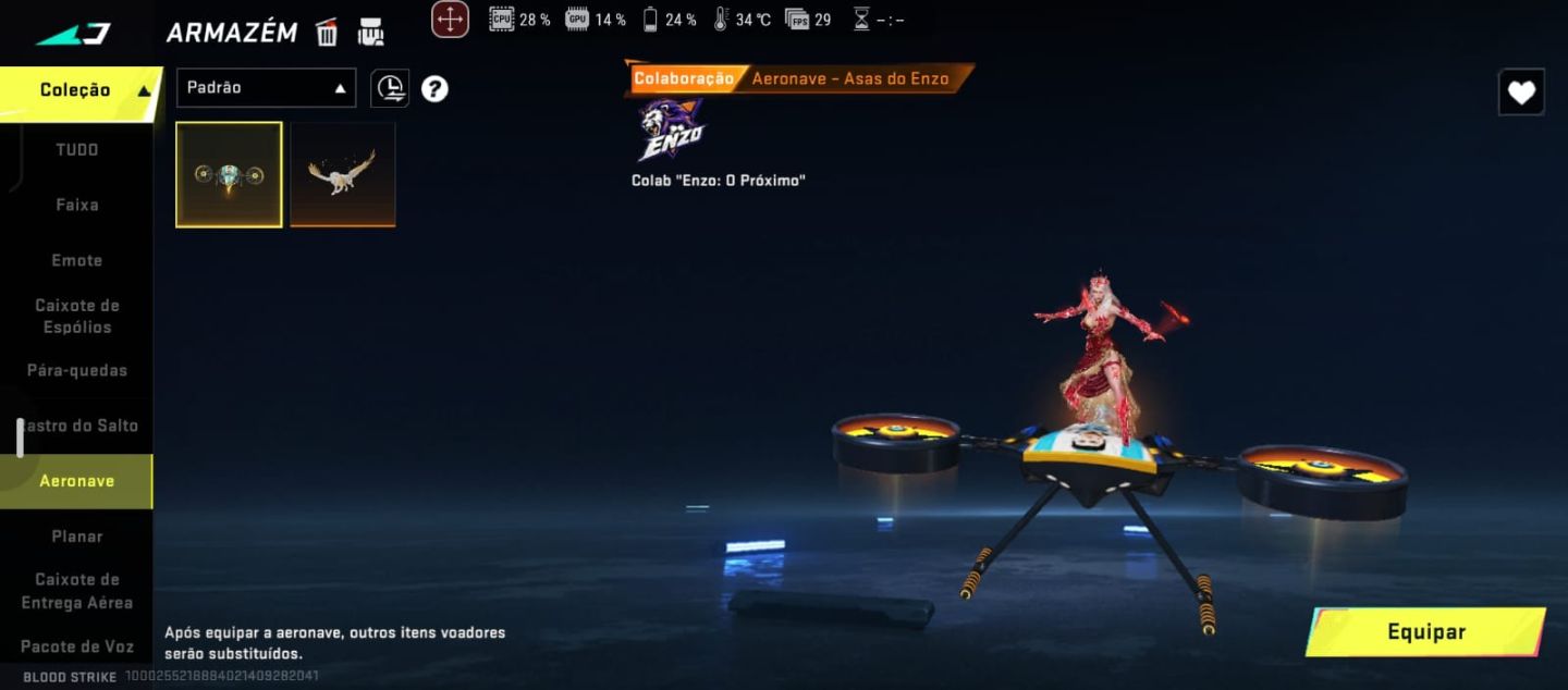 CONTA BLOOD STRIKE MUITO RARA COM SKINS ESCLUSIVA XTREME AK47 E BARRETAO LVL MAX
