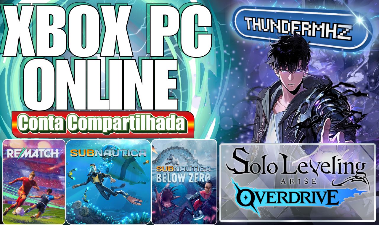 MHZ - Contas Microsoft PC - JOGUE ONLINE NA SUA CONTA - CONTAS COMPARTILHADAS