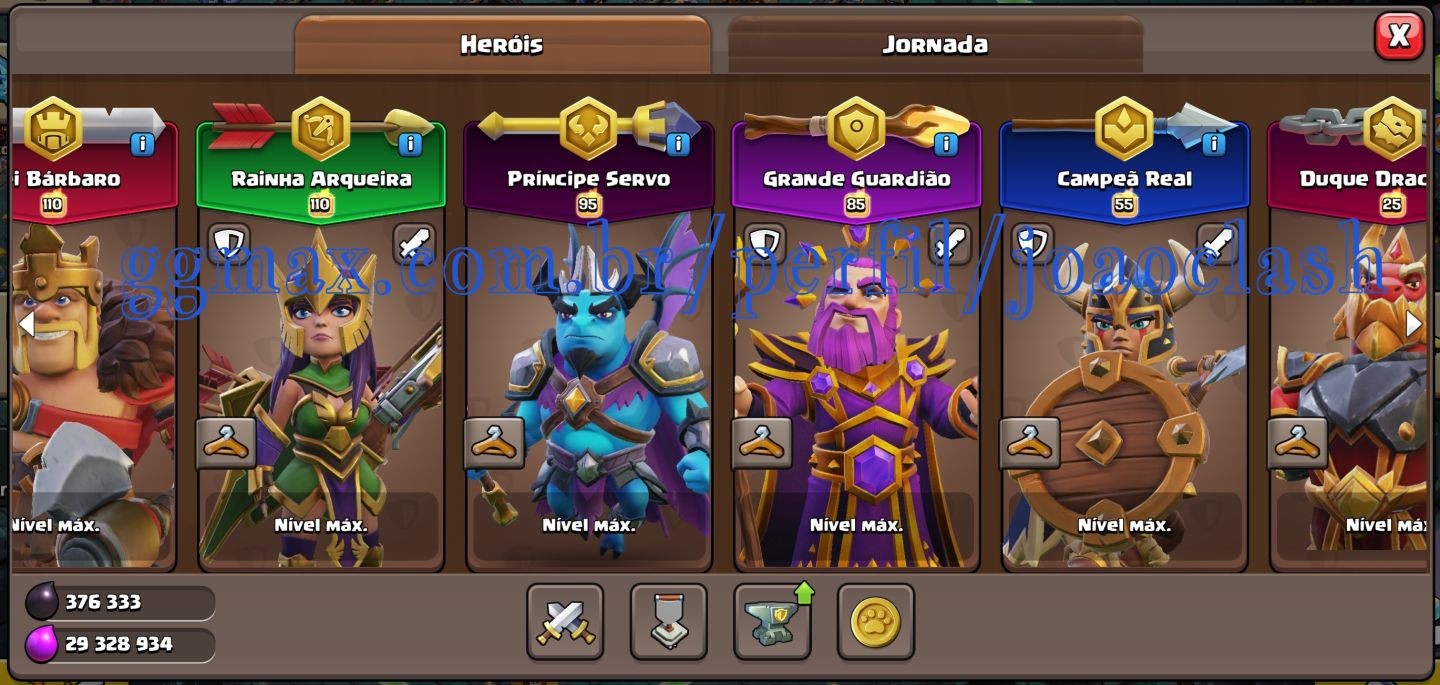 CONTA COC CV18 FULLZÃO | HERÓIS FULL | EQUIPES TOP | COMPETITIVA