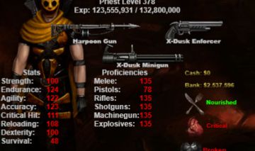 CONTA DEAD FRONTIER LVL 377