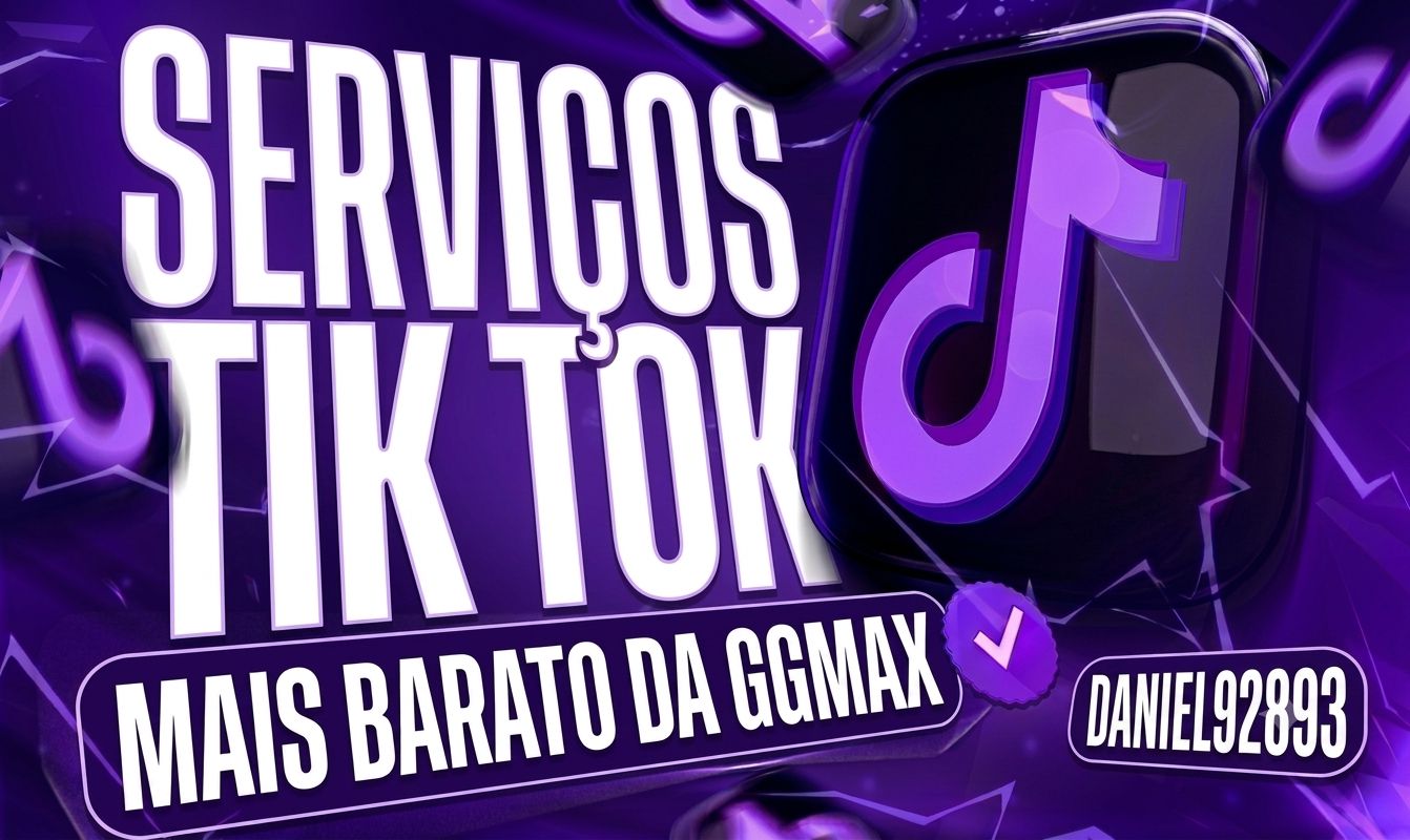 [MAIS BARATO!] SEGUIDORES, CURTIDAS, VIEWS, COMENTÁRIOS E MUITO MAIS! - TIKTOK
