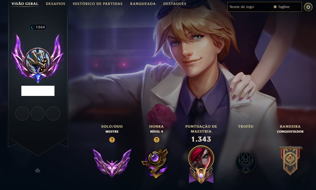 LOL EX-DESAFIANTE 2025 | MESTRE | 1608 SKINS + PAX SIVIR