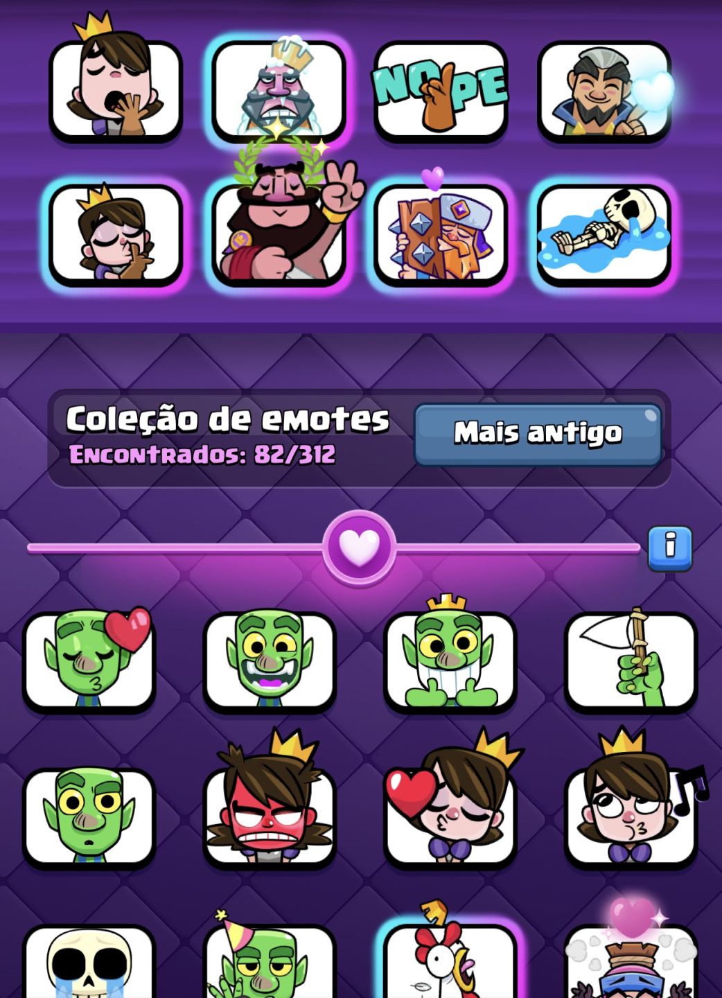 Conta clash royale 14000 troféus, level 16 com 8 anos