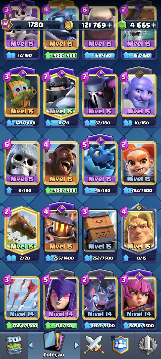 Super oferta Vende-se conta Clash royale Full acesso permanente 12 mil troféus