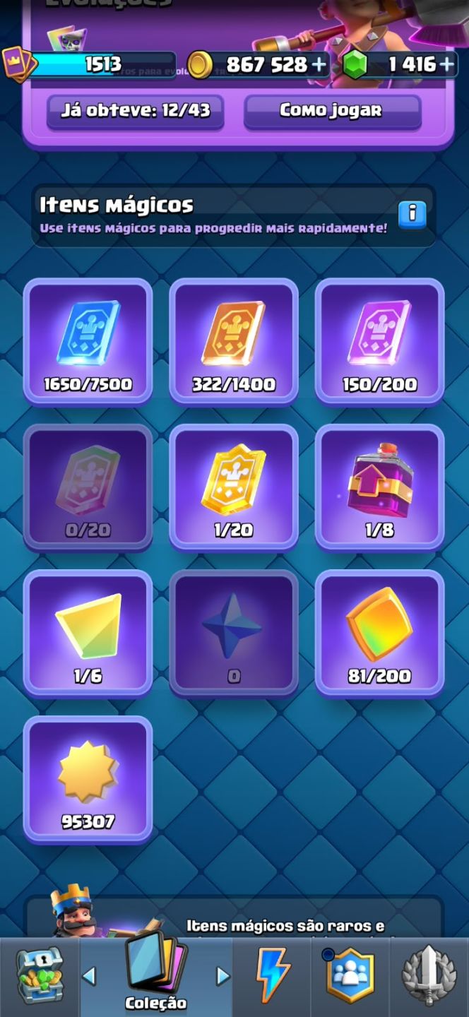MAIS BARATA E MELHOR CONTA CLASH ROYALE (ARENA SAZONAL)