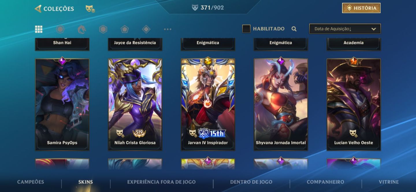 CONTA DE WILD RIFT À VENDA
