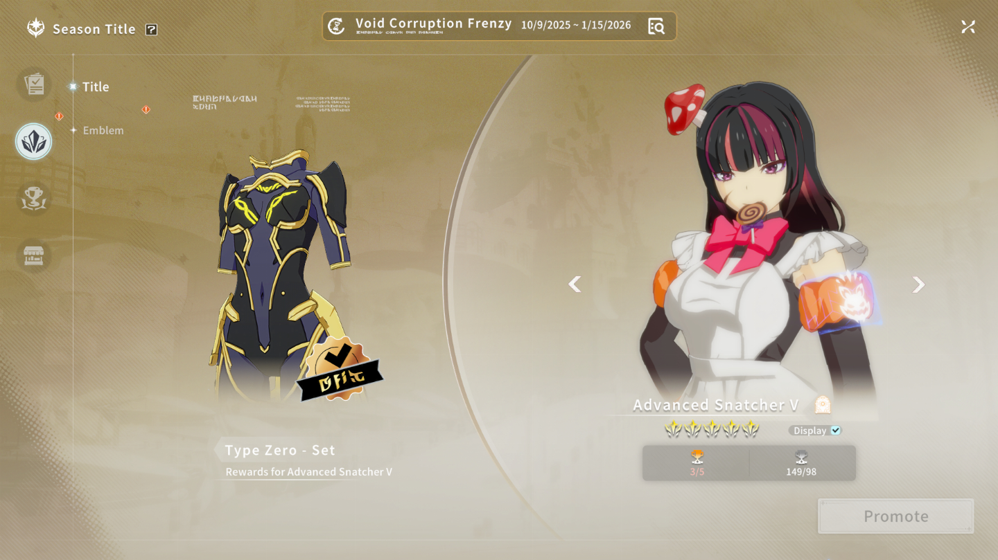 Conta Blue Protocol Star Resonance 18k de Ability Score, cosmeticos pagos, lv60
