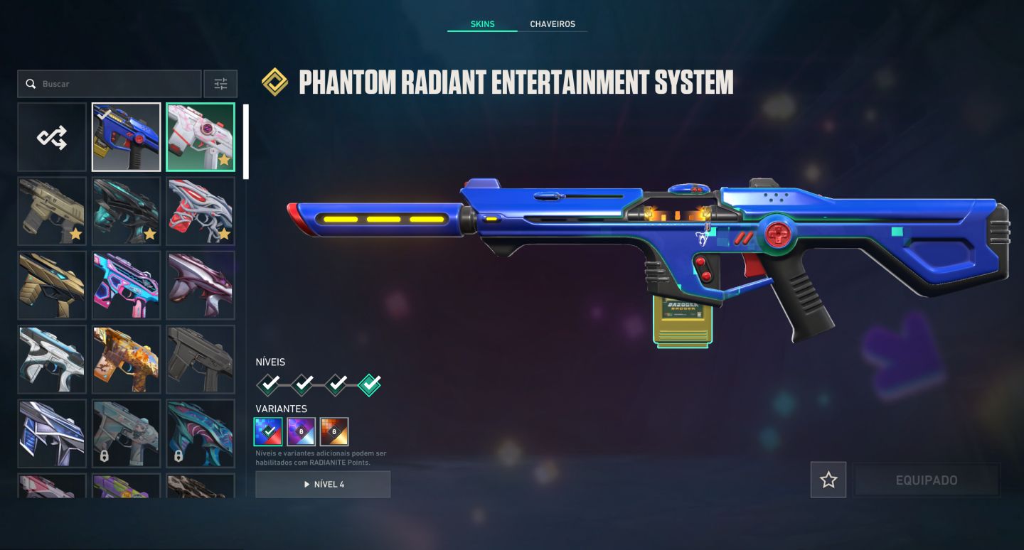 Conta de Valorant, Skins limitadas, Max Elo Gold 3 and Nivel 213 (chanpion)