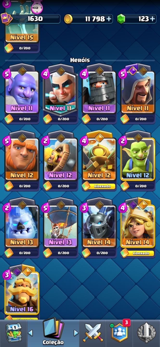 Conta de clash com 11k pra compra peça do meu PC