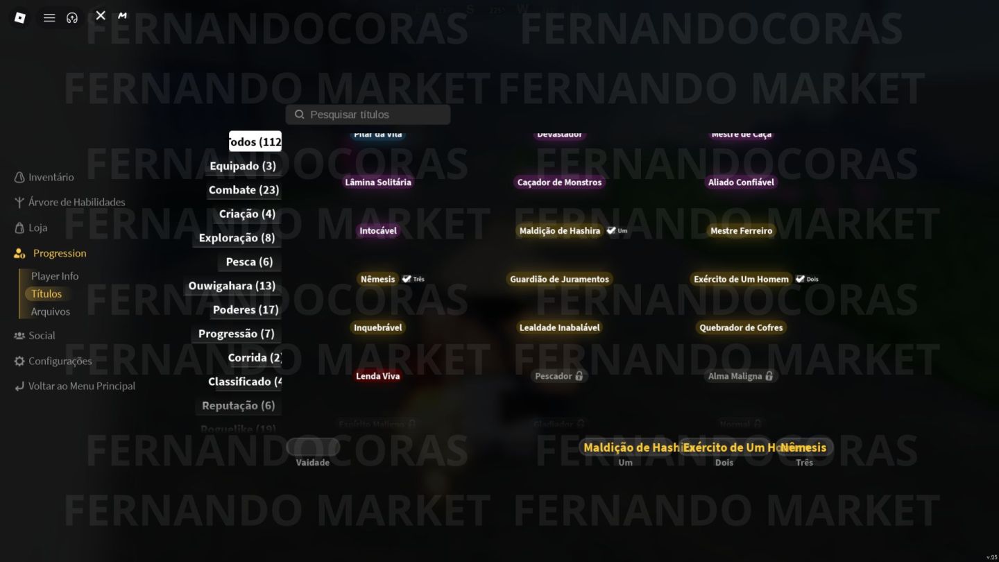 [Slayers 2, Project Slayer 2] Conta Level Max com Clã Mítico Agtsuma+ Nightfall