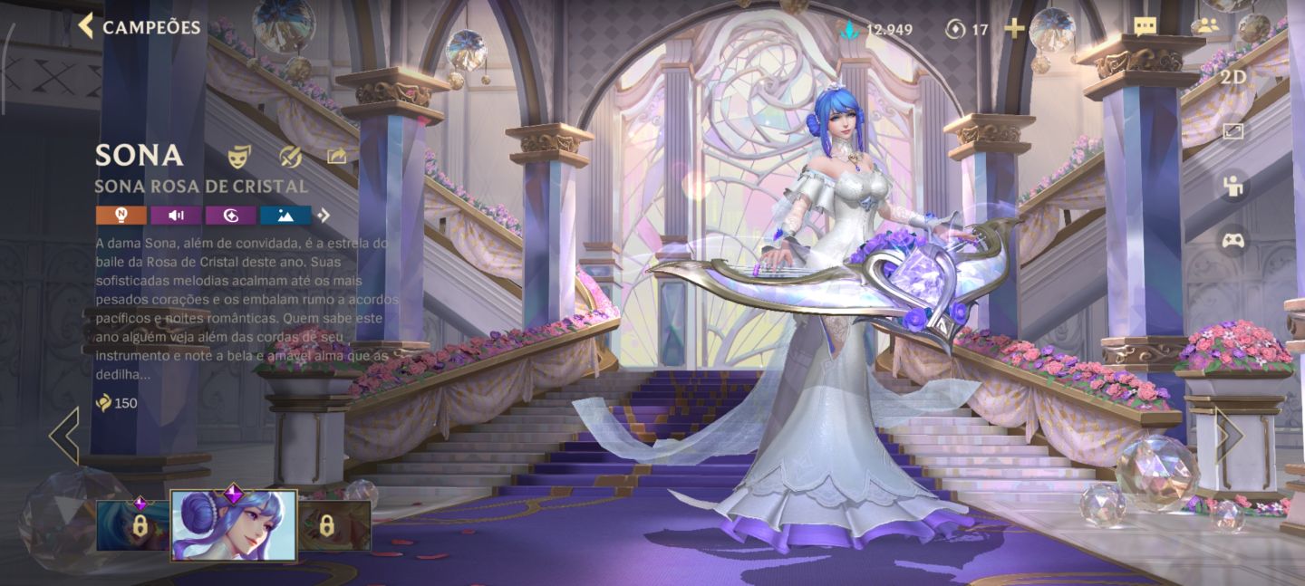 CONTA WILD RIFT (76 SKINS NO TOTAL)