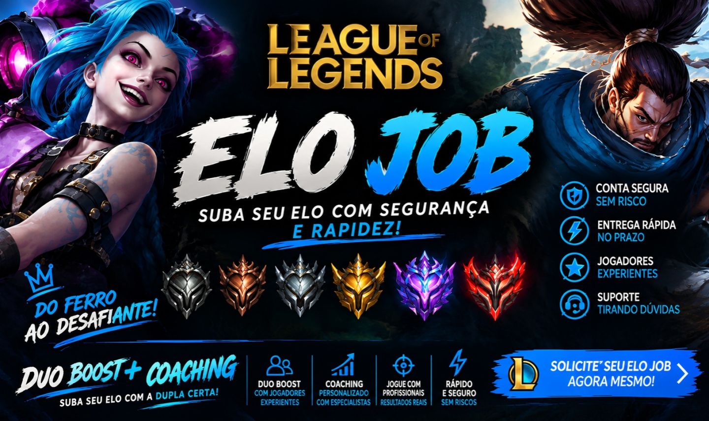 League of Legends | Elojob, Duo Boost, Coaching e MD5