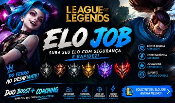 League of Legends | Elojob, Duo Boost, Coaching e MD5