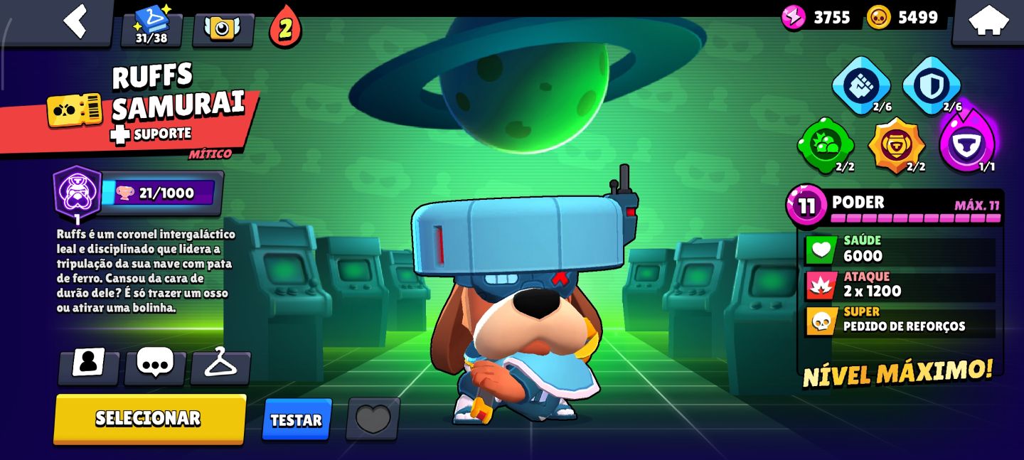 Conta brawl stars a venda +130K TROFÉUS E 97 BRAWLERS NO NÍVEL 11 + TODAS HIPER