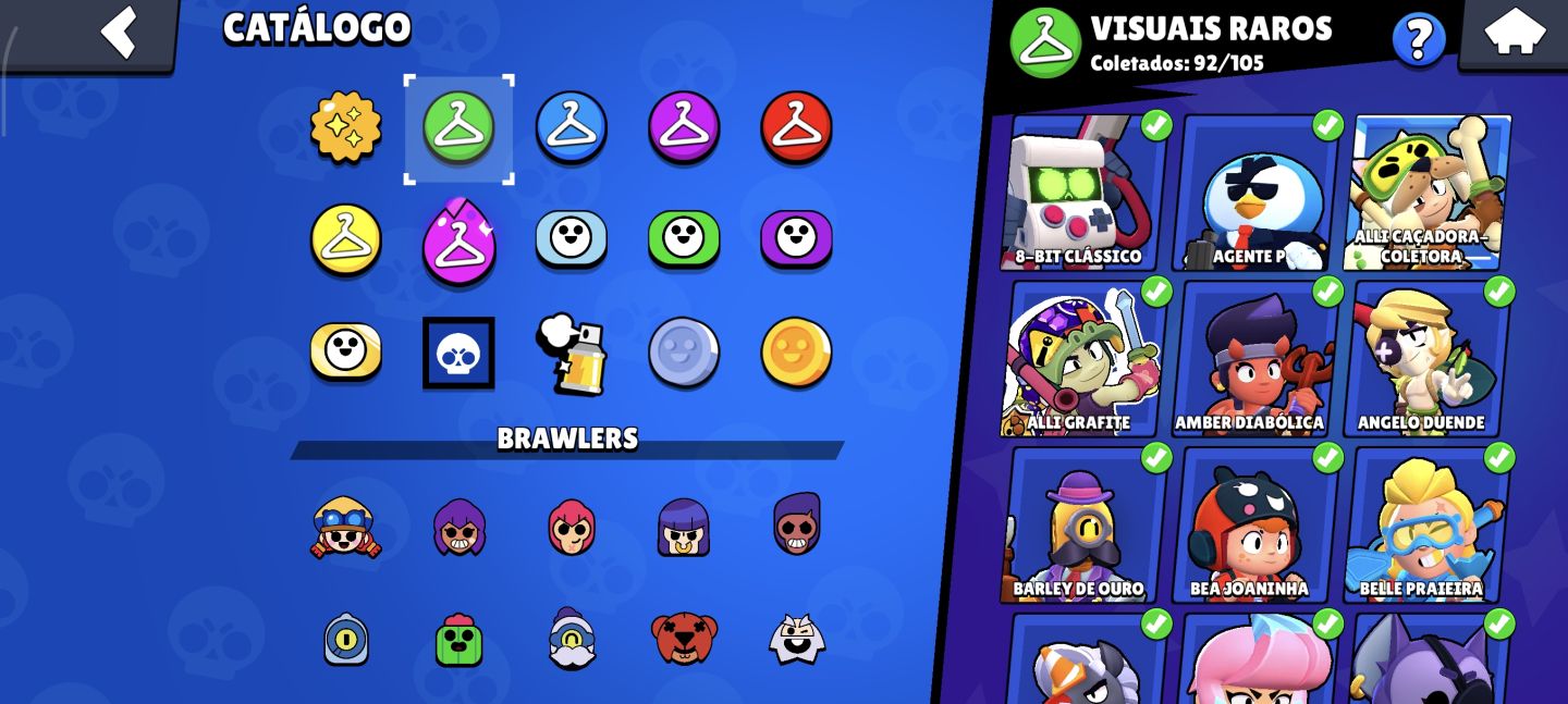 CONTA COM 69K DE TROFÉUS,MUITA SKIN RARA, E LENDARIA,47 com Hiper carga.