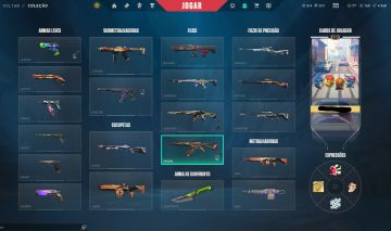 Conta Ouro / Muitas Skins