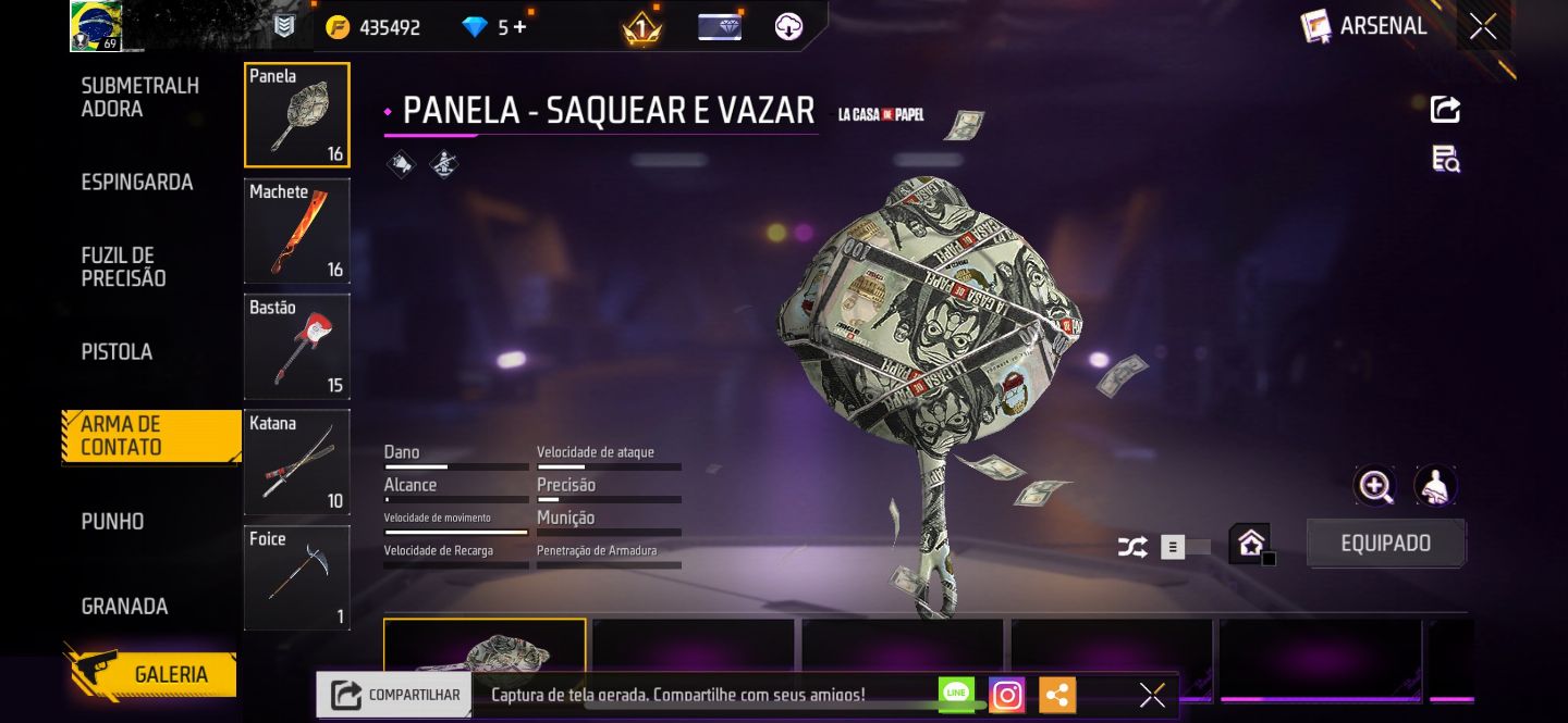 Conta Free Fire segundo passe/ angelical e passes antigos