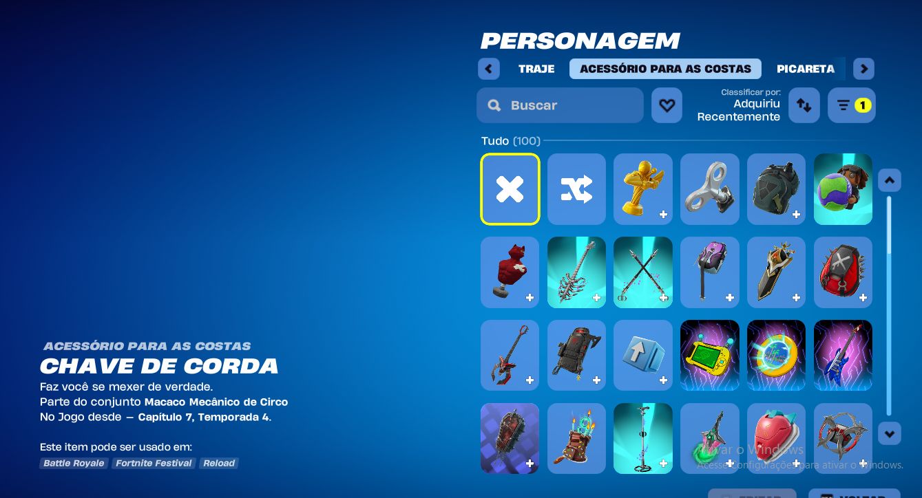 Fortnite Rarezas 01 Fortnite R$ 99,90 com 2.100 V-bucks + Skins Raras | GGMAX