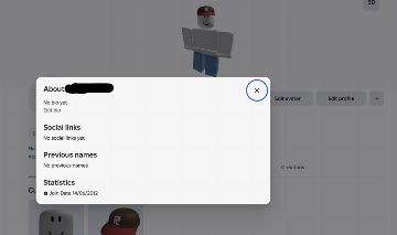 Conta roblox 2012