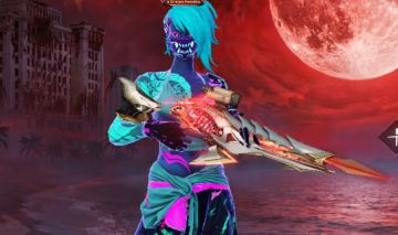 Conta Full do blood strike com facas e skins dourada