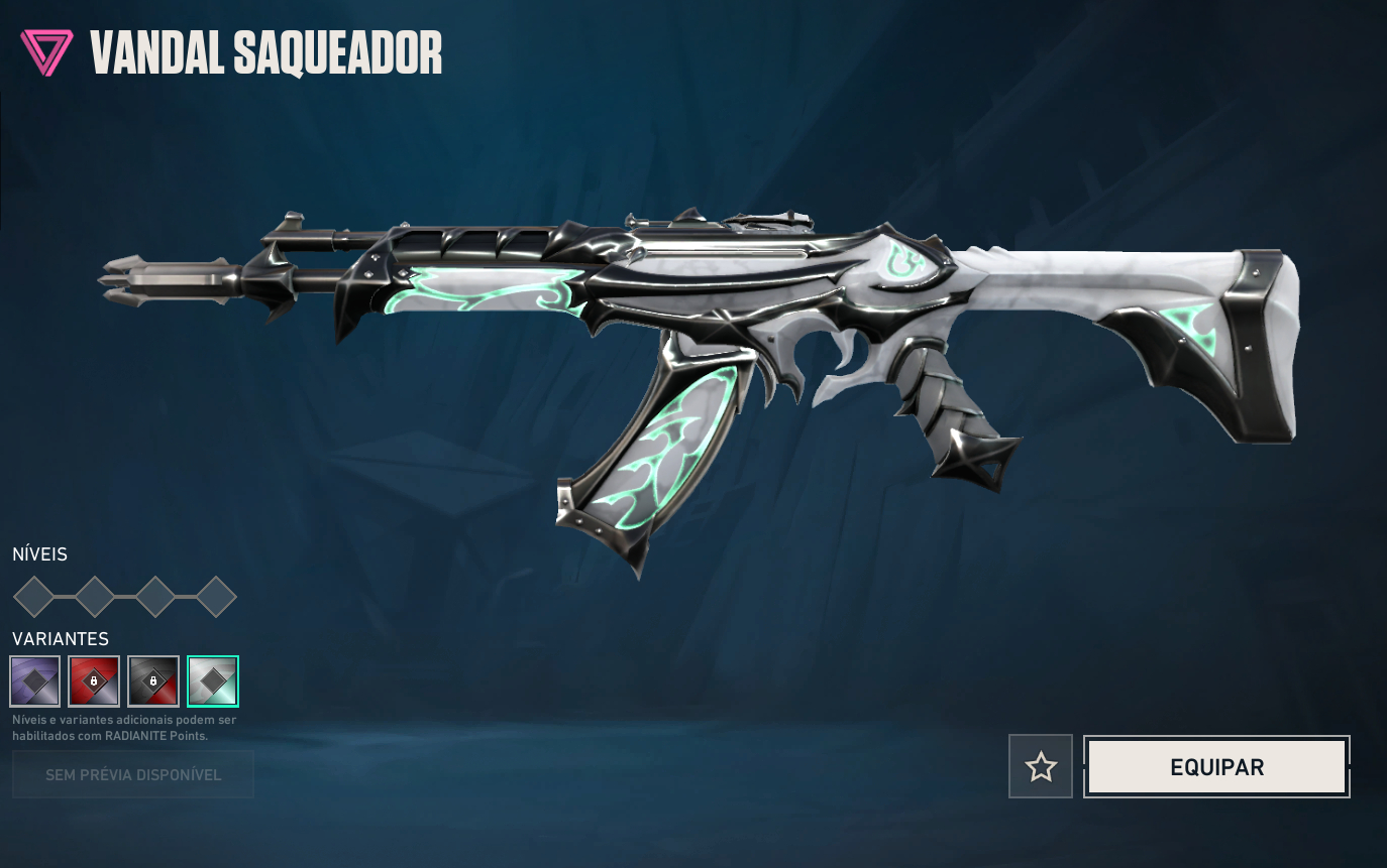 Conta Valorant com +R$1500 gastos em Skins (Oportunidade)
