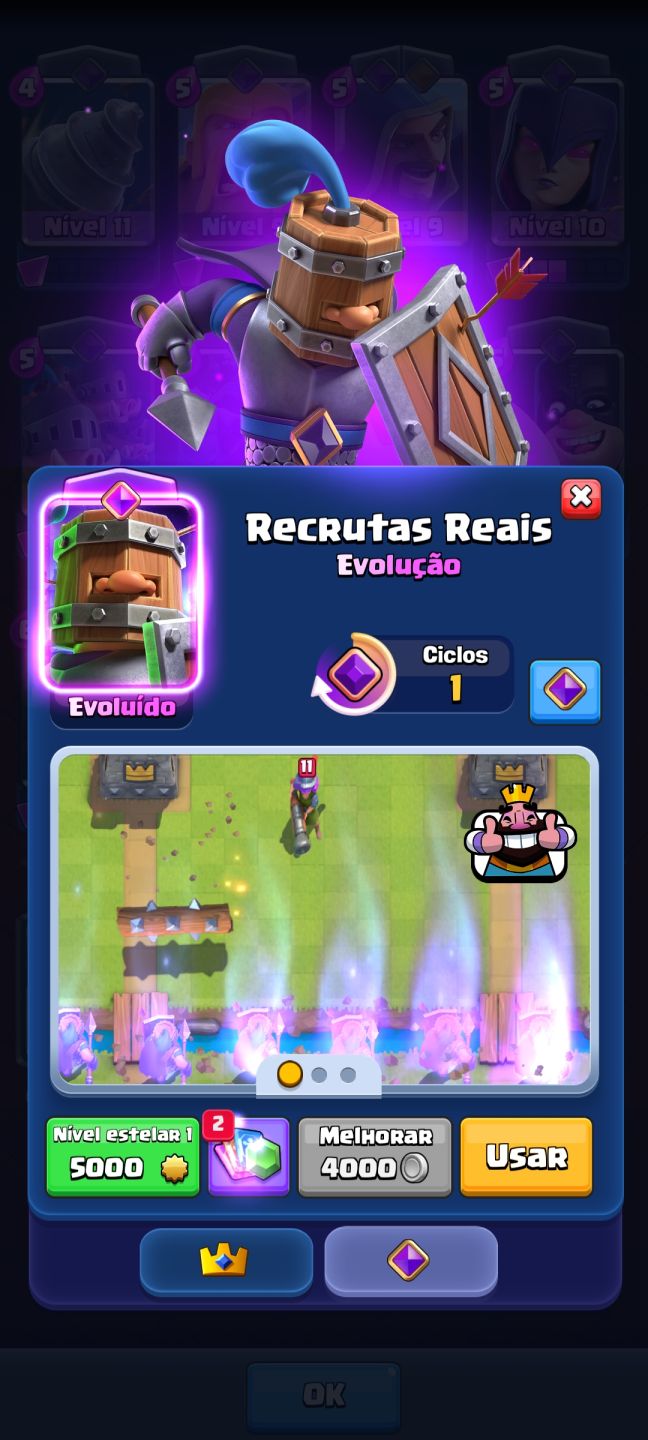 CONTA CLASH ROYALE 6426 TROFÉUS