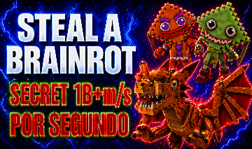 Secret +1B/s aleatório ( + outros ) STEAL A BRAINROT/ ROUBE UM BRAINROT